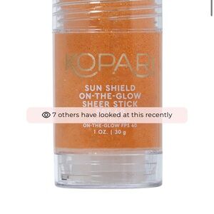 BRAND NEW Kopari Sun Shield On-The-Glow Stick - Orange